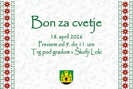 Bon za cvetje