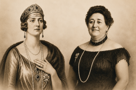 Kraljica Marija Karadordević in Franja Tavčar
