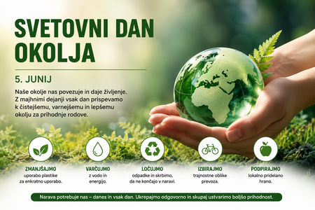 Simbolična fotografija - Svetovni dan okolja