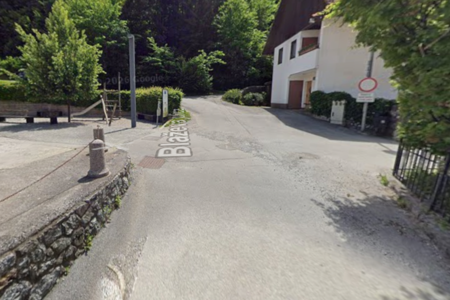 Območje zapore; Google map