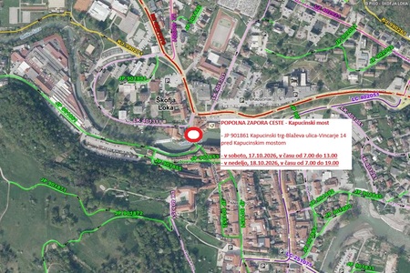 Območje zapore