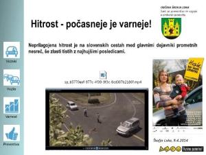 Prometno preventivni dan na Srednješolskem centru Škofja Loka -  sreda, 9.4.2014